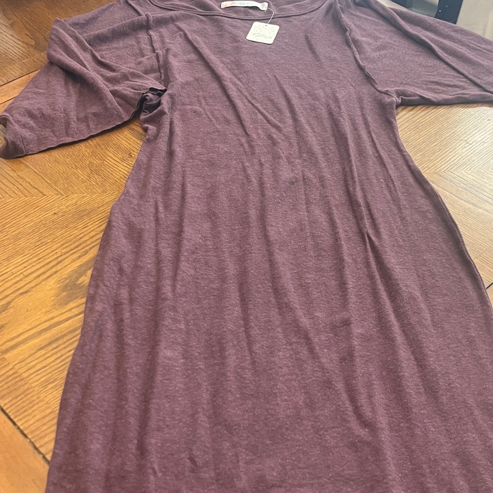 Free People Purple Midi Dress
